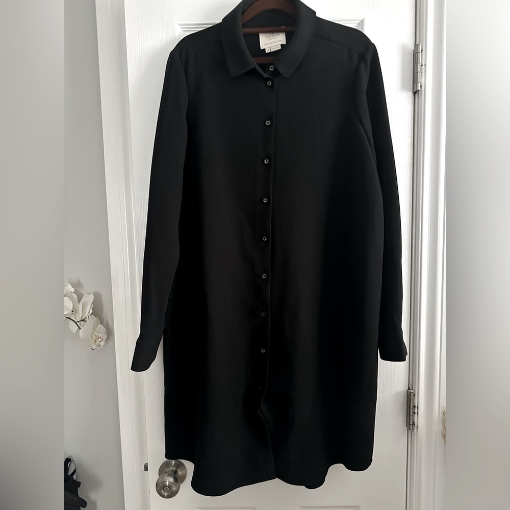 Kate Spade Black Collared Dress